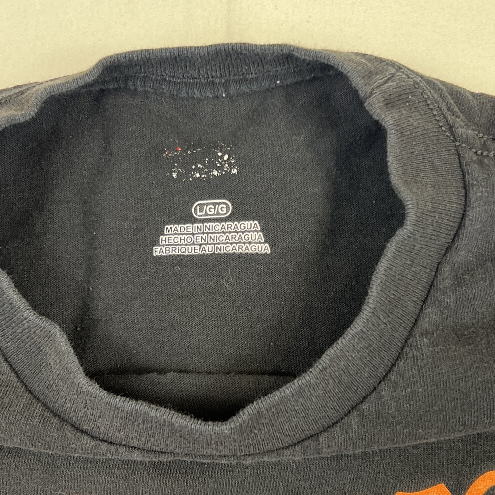Majestic Baltimore Orioles Baseball T-Shirt Mens Large Black Cotton 2852X - Picture 5 of 8